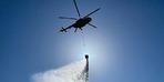İzmir'de yangına müdahale eden helikopter düştü! Bakan Yumaklı'dan açıklama