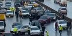Ankara'da zincirleme kaza!  26 araç çarpıştı