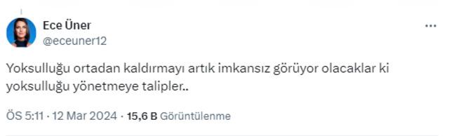 Ece Üner paylaşımı